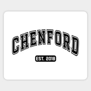 CHENFORD EST. 2018 (Black Text) | The Rookie Magnet